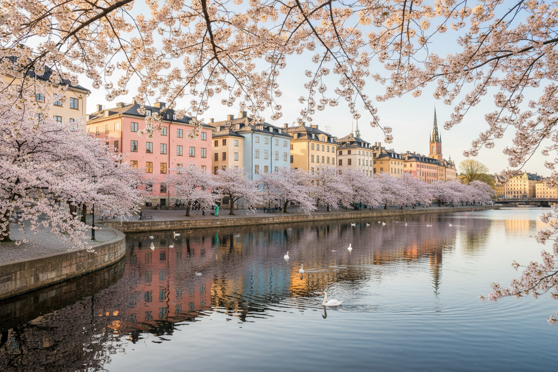 スウェーデンの桜はいつ咲く？ストックホルムの春とお菓子文化を解説【2026年最新】