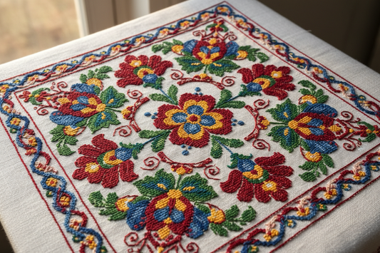 スウェーデンの伝統刺繍：歴史と美しさ